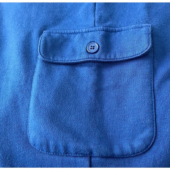 WOMAN WITHIN HI-RISE STRT LEG PULL-ON JOG/SWEAT PANTS, WOMENS, 2X(26/28), BLUE - Picture 9 of 12